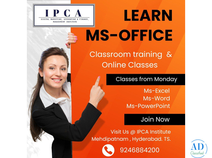 MS-OFFICE TRAINING - Advance Excel, Word and PowerPoint