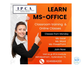 MS-OFFICE TRAINING - Advance Excel, Word and PowerPoint