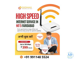 Best Broadband & ISP in Faridabad | Fast Internet Connection
