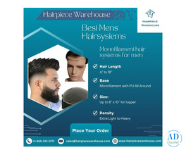 Looking for the Best Hair Systems for Men That Are Fully Customised?