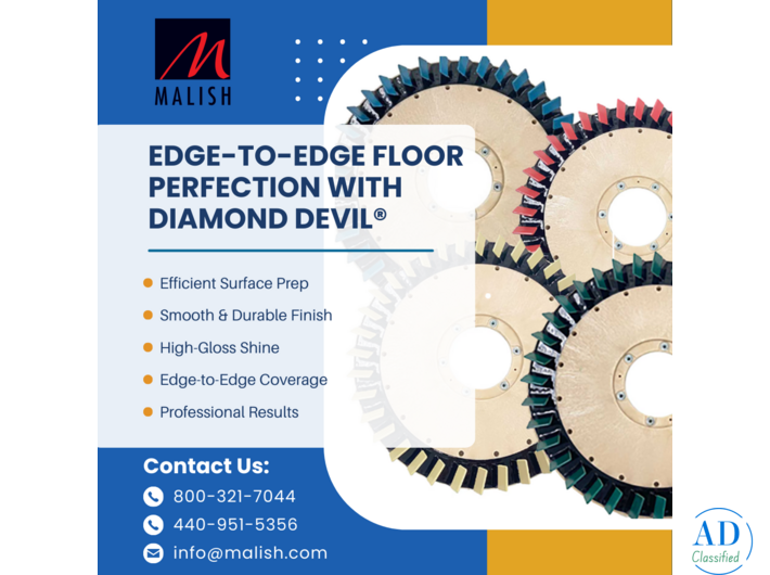 Professional Concrete Polishing with Diamond Devil® Polishing System