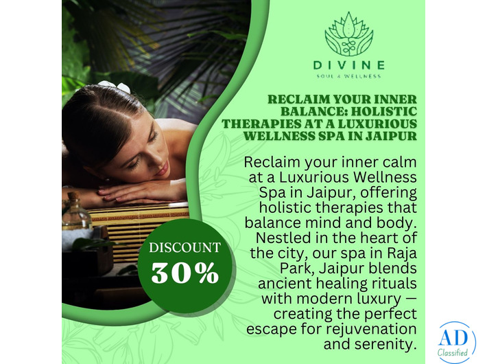 Reclaim Your Inner Balance: Holistic Therapies at a Luxurious Wellness Spa in Jaipur