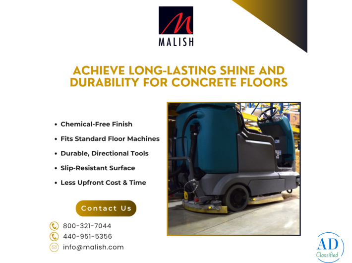 How to Polish Concrete the Right Way - The Malish Corporation