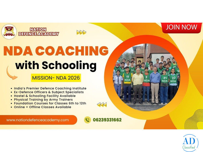 NDA 1 Year Coaching Program in Chandigarh