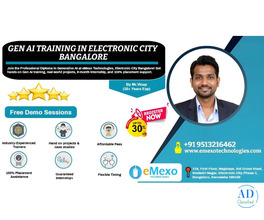 Gen AI Course with Guaranteed Placement in Electronic City, Bangalore