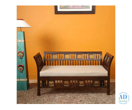 Luxury Teak Wood 2 Seater Sofa Shop Now