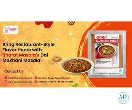 Bring Restaurant-Style Flavor Home with Bharat Masala’s Dal Makhani Masala!