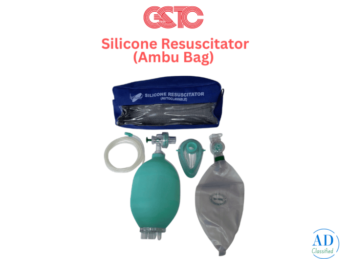 Medical-Grade Ambu Bag – Safe & Easy Manual Resuscitator