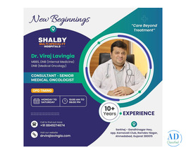 Highly Experienced Medical Oncologist in Ahmedabad for Effective Care