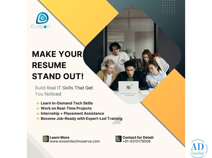 Make Your Resume Stand Out -Build Real IT Skills - Evision Technoserve