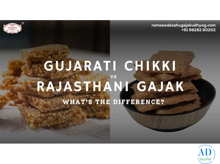 Gujarati Chikki vs Rajasthani Gajak – What’s the Difference?