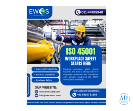 Best ISO 45001 Certification in New Delhi