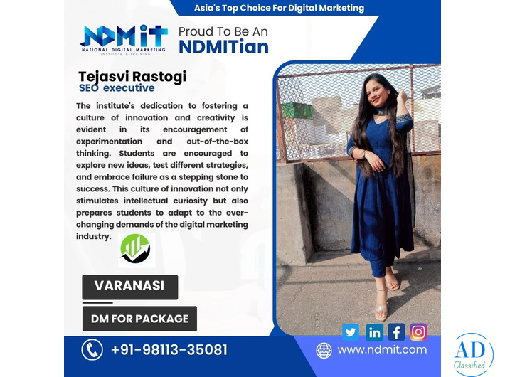 NDMIT Varanasi – Advanced Digital Marketing Course With Live Projects & Placement Support
