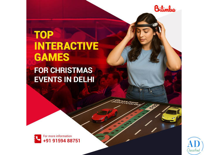 Top Interactive Games for Christmas Events in Delhi