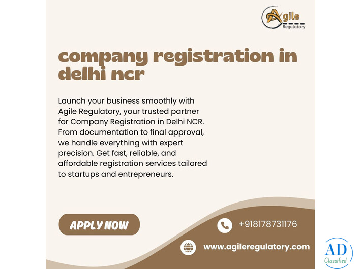 Quick Company Registration in Delhi NCR