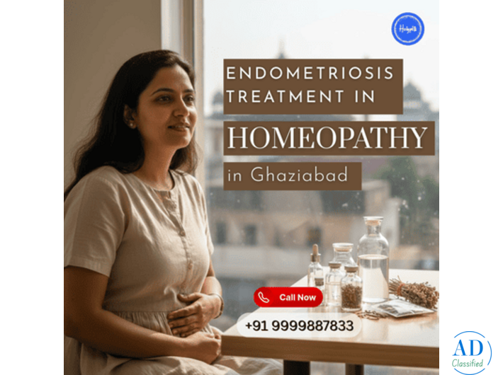 Endometriosis Treatment in Homeopathy in Ghaziabad | Holypills