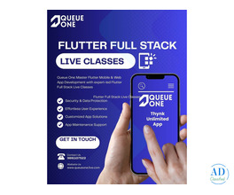 Queue One Flutter API & Mobile–Web Development Program