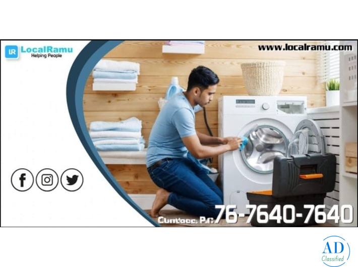 Book Your Washing Machine Repair Service with Localramu's Expert Technicians in Bangalore