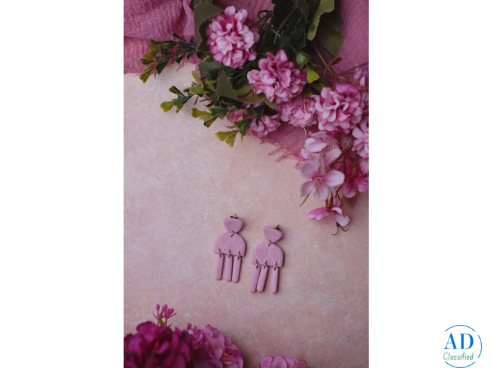 Unique Abstract Wine Marble Earrings | Handmade Online – Anyajosh