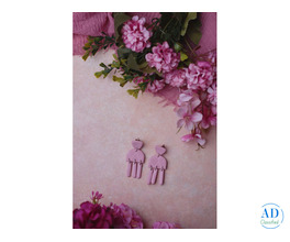 Unique Abstract Wine Marble Earrings | Handmade Online – Anyajosh