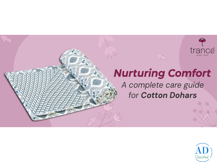 Nurturing Comfort A complete care guide for Cotton Dohars