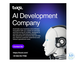 Optimize Workflows and Performance Through Custom AI Development Services – ToXSL Technologies