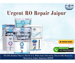 Urgent RO Repair Jaipur – Fast & Reliable Service by Aqua Cool Point